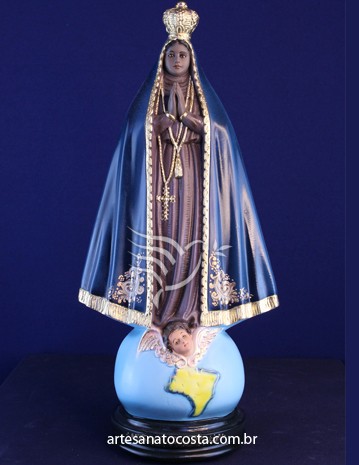 Nossa Senhora Aparecida (modelo tradicional) 30cm