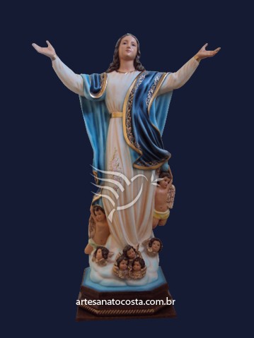 Nossa Senhora Assunção 80cm (modelo braços abertos)