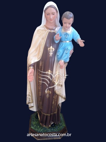 Nossa Senhora do Carmo 100cm