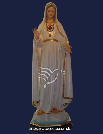 Nossa Senhora Coração de Fátima 120cm