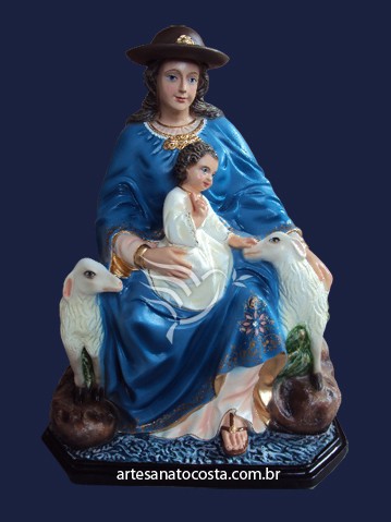 Nossa Senhora Divina Pastora Sentada 40cm