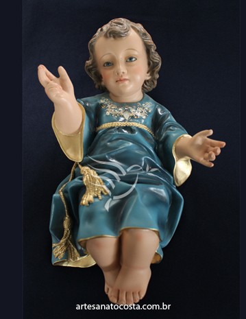 Menino Jesus Soberano 9cm – fora de linha para 2018