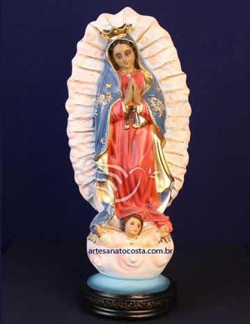 Nossa Senhora Guadalupe 30cm
