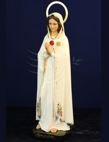 Nossa Senhora Rosa Mística 30cm