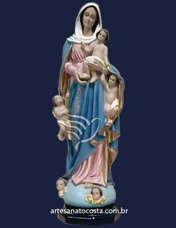 Nossa Senhora dos Anjos 35cm