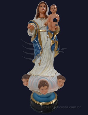 Nossa Senhora do Rosário 30cm modelo Minas Gerais