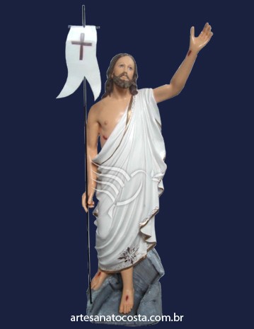 Jesus Ressuscitado 100cm