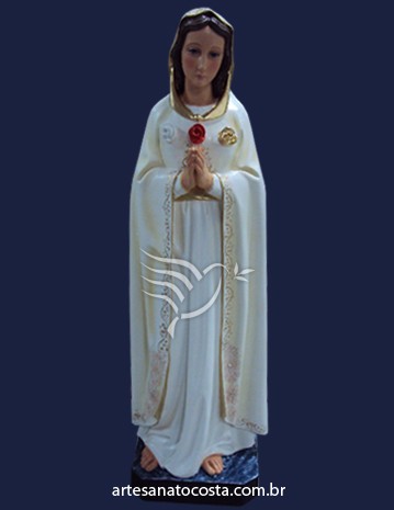 Nossa Senhora Rosa Mística 70cm