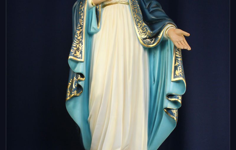 Nossa Senhora Imaculado Coração de Maria 100cm (modelo mão esquerda abaixada)