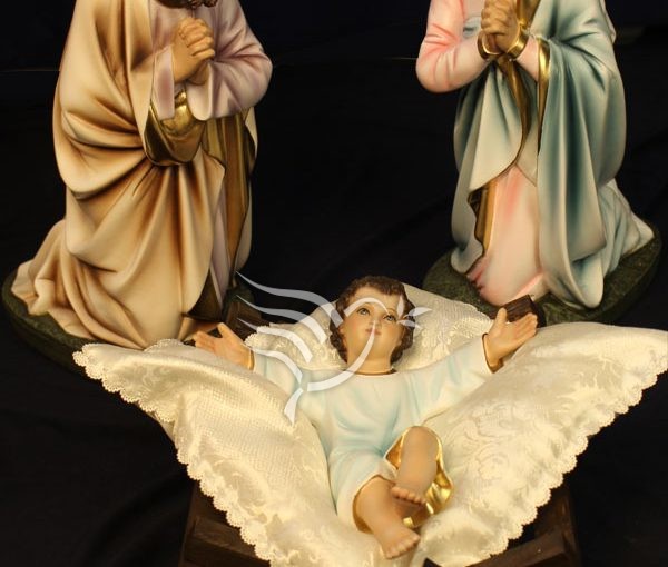 Sagrada Família pintura colorida 50cm